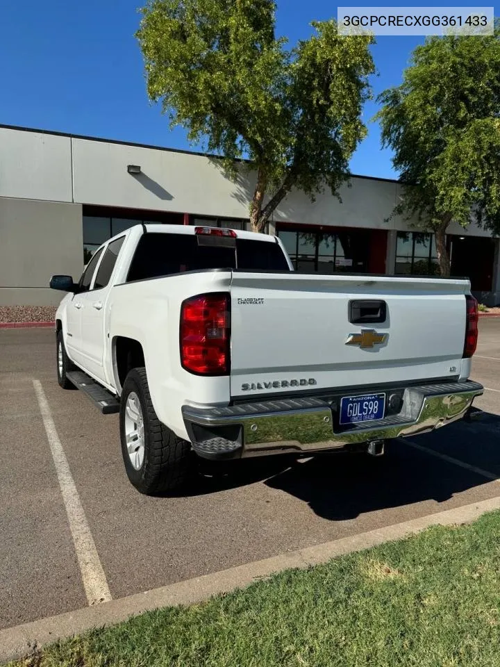 2016 Chevrolet Silverado C1500 Lt VIN: 3GCPCRECXGG361433 Lot: 75399764