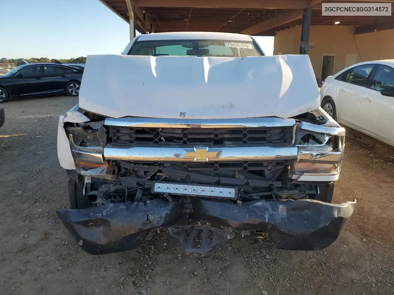 3GCPCNEC8GG314572 2016 Chevrolet Silverado C1500