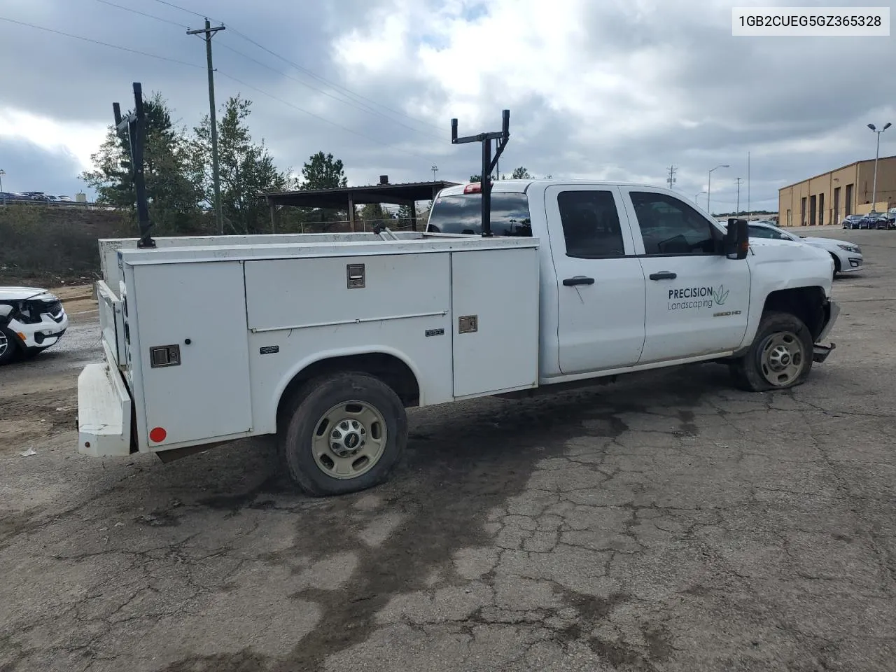 2016 Chevrolet Silverado C2500 Heavy Duty VIN: 1GB2CUEG5GZ365328 Lot: 76007394