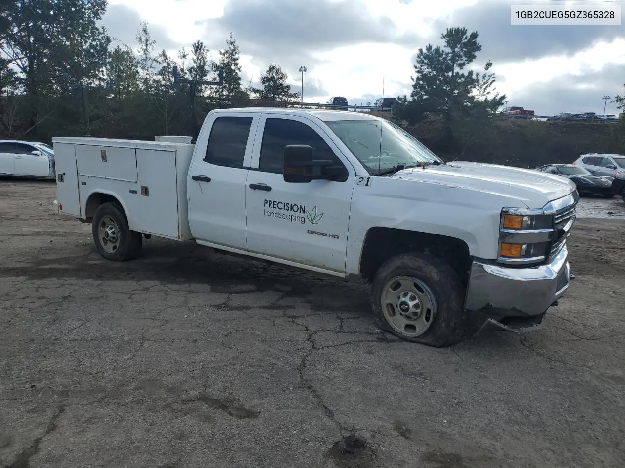 2016 Chevrolet Silverado C2500 Heavy Duty VIN: 1GB2CUEG5GZ365328 Lot: 76007394