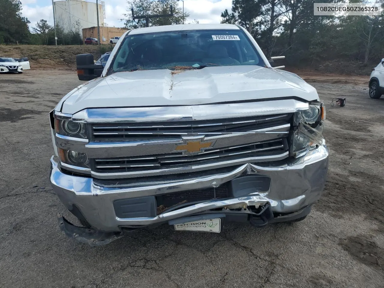 2016 Chevrolet Silverado C2500 Heavy Duty VIN: 1GB2CUEG5GZ365328 Lot: 76007394