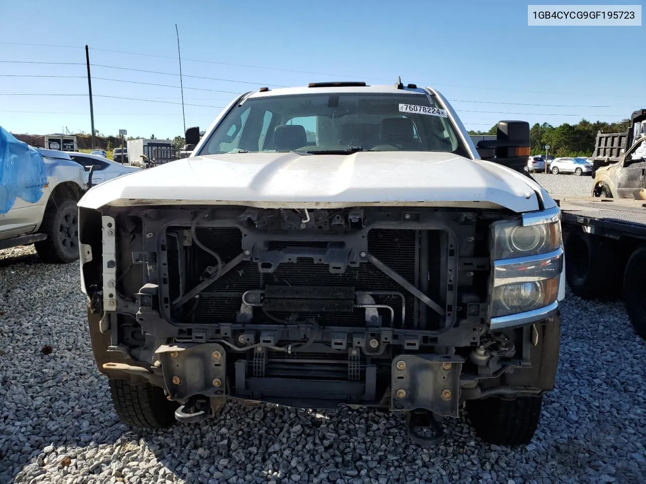 2016 Chevrolet Silverado C3500 VIN: 1GB4CYCG9GF195723 Lot: 76078224