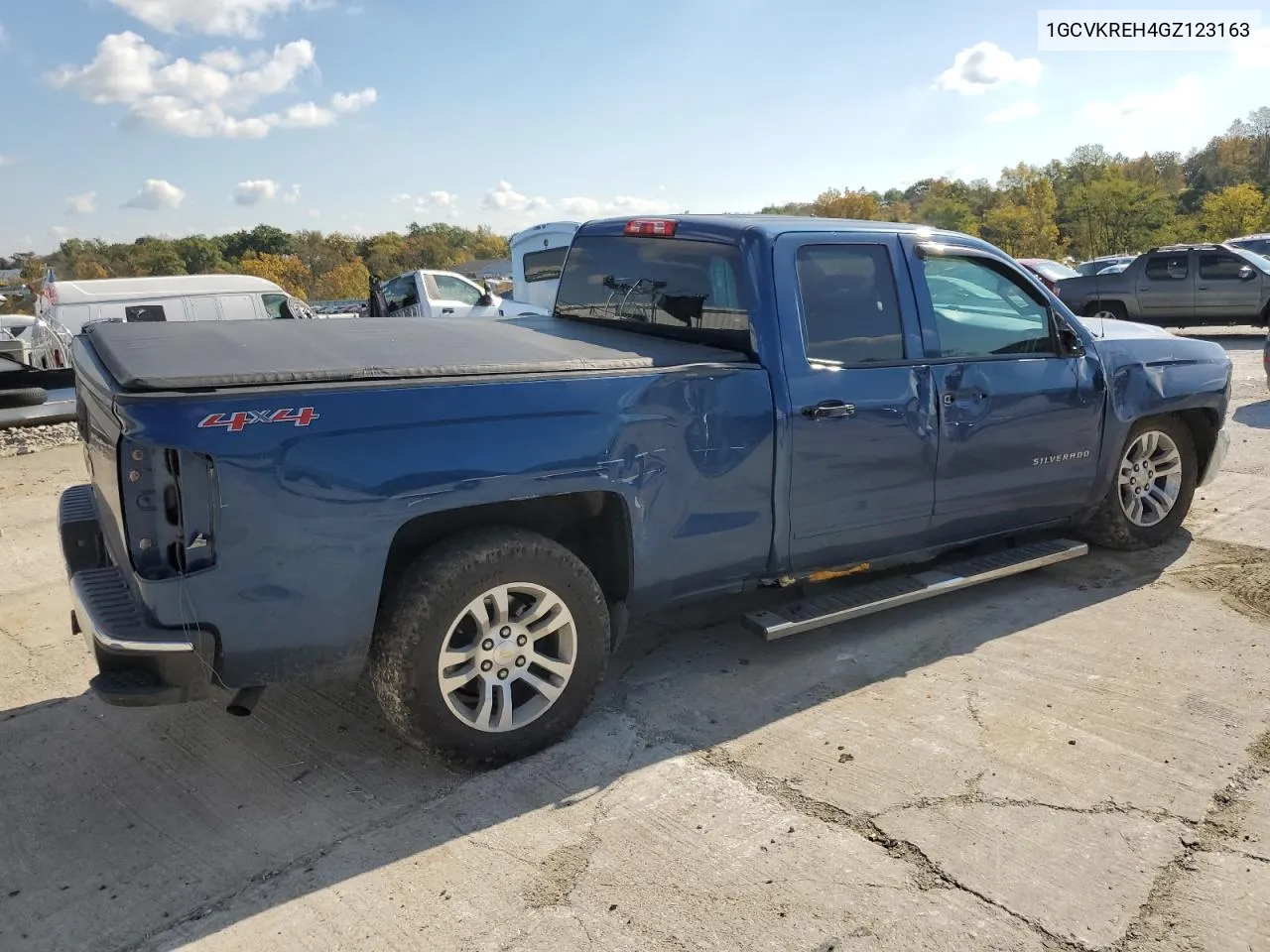 2016 Chevrolet Silverado K1500 Lt VIN: 1GCVKREH4GZ123163 Lot: 76149364