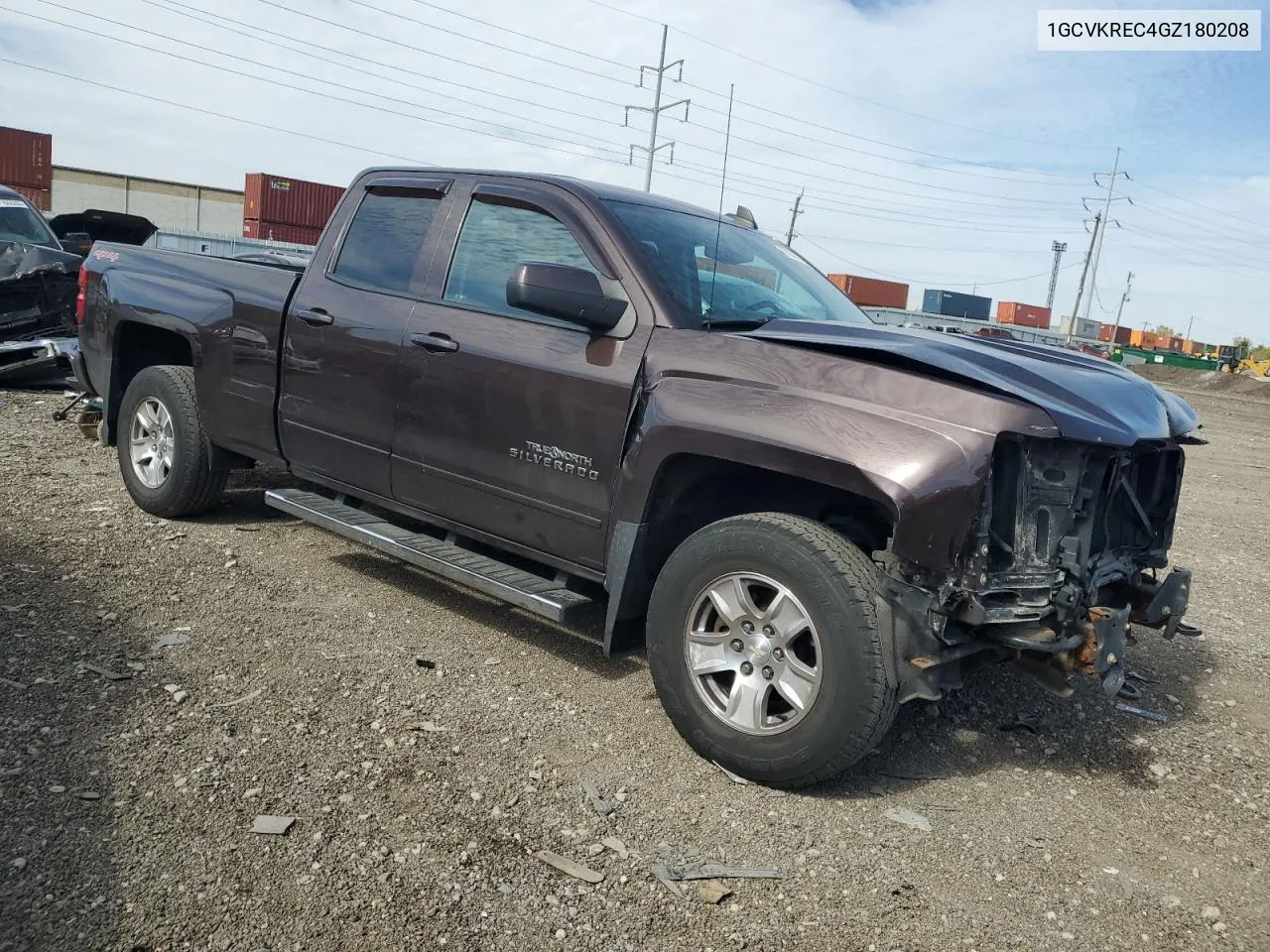 2016 Chevrolet Silverado K1500 Lt VIN: 1GCVKREC4GZ180208 Lot: 76388284