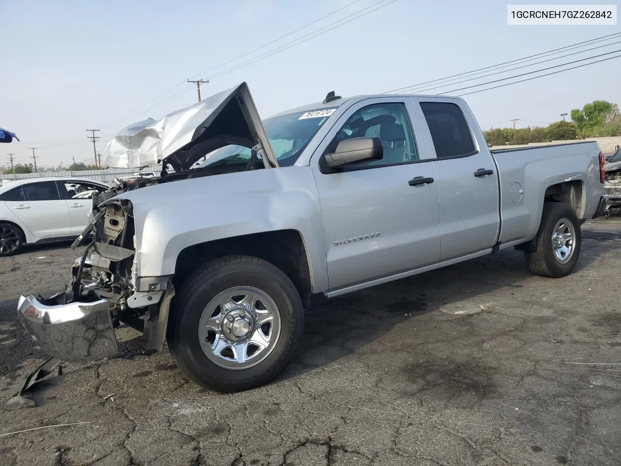 2016 Chevrolet Silverado C1500 VIN: 1GCRCNEH7GZ262842 Lot: 76416124