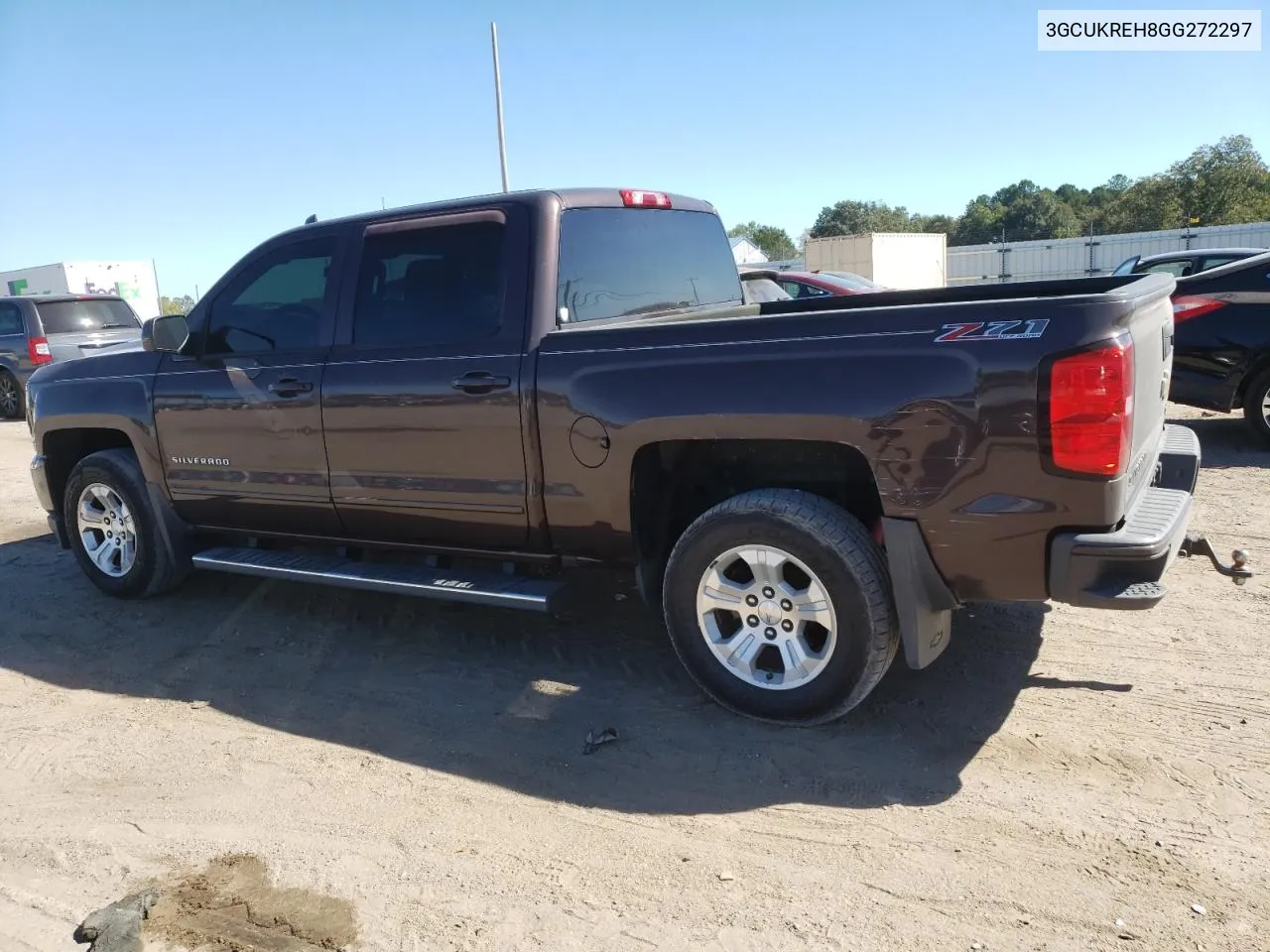 2016 Chevrolet Silverado K1500 Lt VIN: 3GCUKREH8GG272297 Lot: 76566054