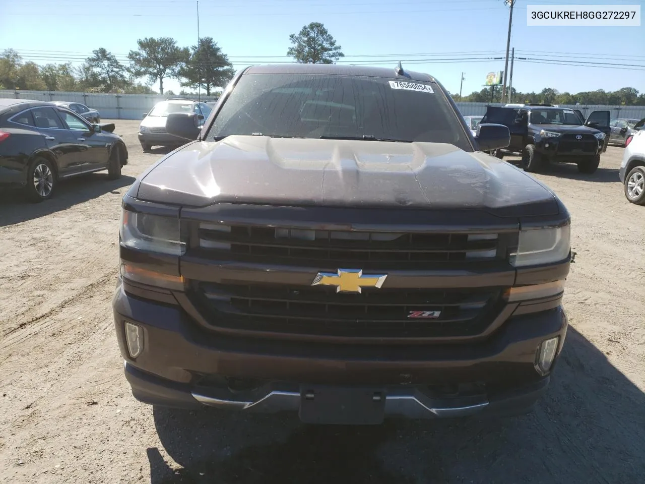 3GCUKREH8GG272297 2016 Chevrolet Silverado K1500 Lt