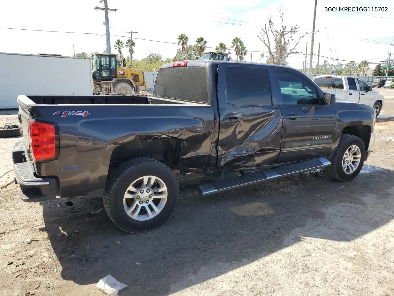 2016 Chevrolet Silverado K1500 Lt VIN: 3GCUKREC1GG115702 Lot: 76586894