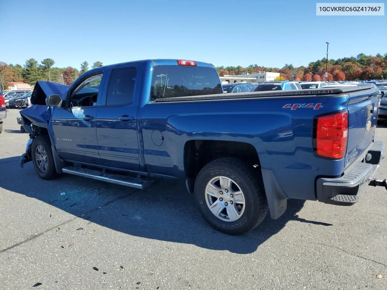 1GCVKREC6GZ417667 2016 Chevrolet Silverado K1500 Lt