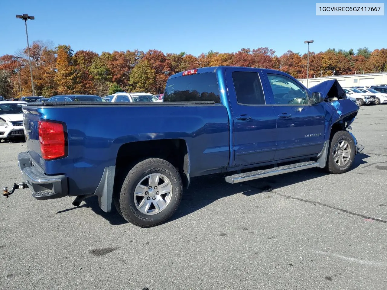 1GCVKREC6GZ417667 2016 Chevrolet Silverado K1500 Lt