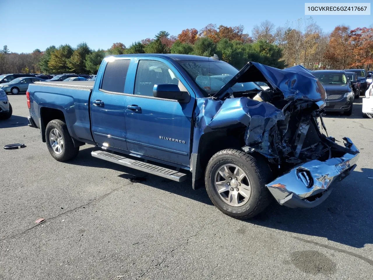 2016 Chevrolet Silverado K1500 Lt VIN: 1GCVKREC6GZ417667 Lot: 76680764