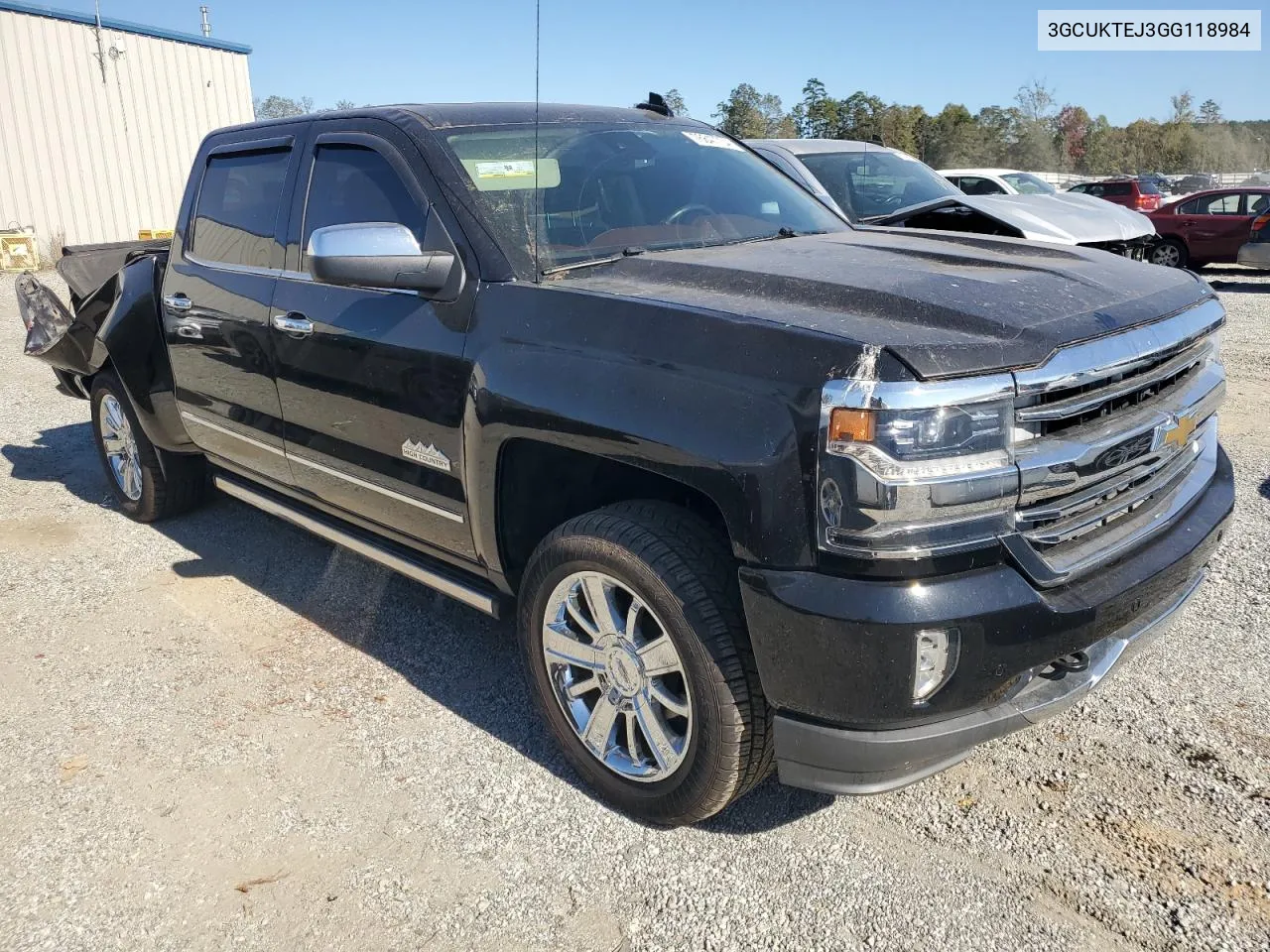 3GCUKTEJ3GG118984 2016 Chevrolet Silverado K1500 High Country