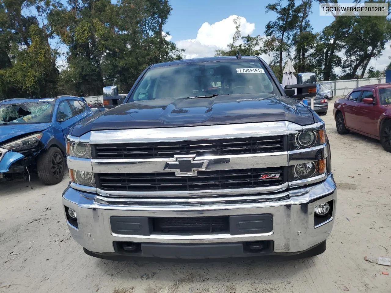 2016 Chevrolet Silverado K2500 Heavy Duty Ltz VIN: 1GC1KWE84GF205280 Lot: 77084444