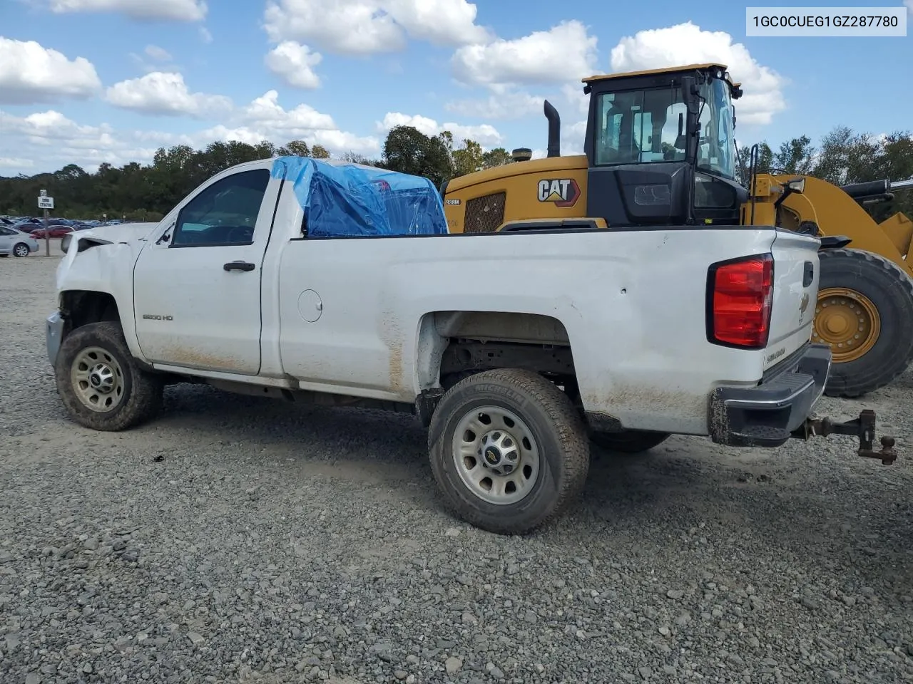 2016 Chevrolet Silverado C2500 Heavy Duty VIN: 1GC0CUEG1GZ287780 Lot: 77124604