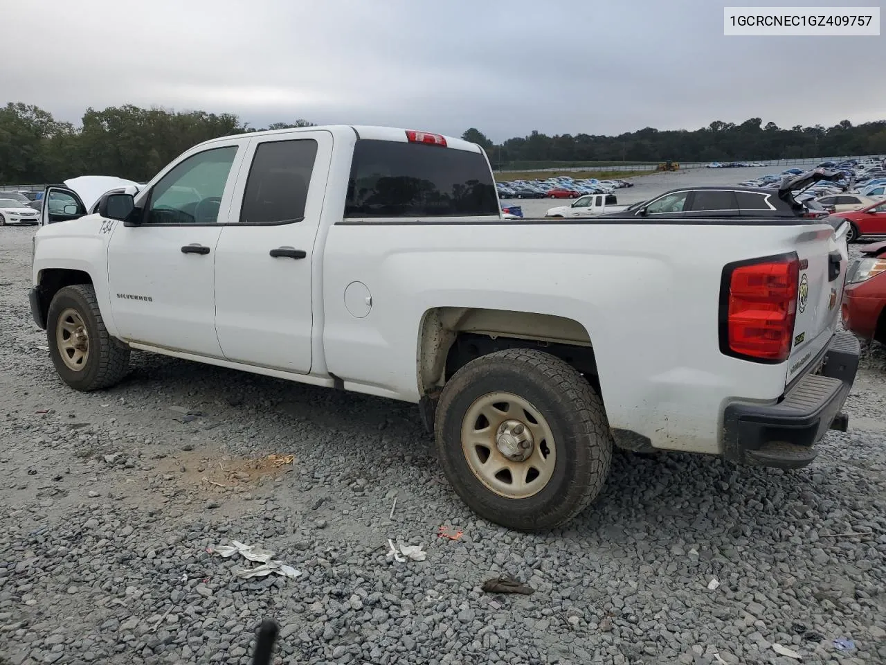 2016 Chevrolet Silverado C1500 VIN: 1GCRCNEC1GZ409757 Lot: 77454964