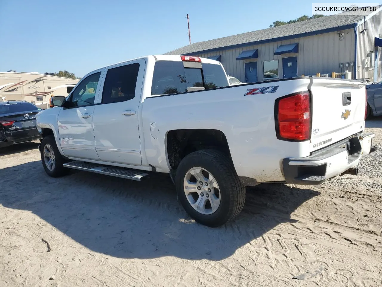 2016 Chevrolet Silverado K1500 Lt VIN: 3GCUKREC9GG178188 Lot: 77625424