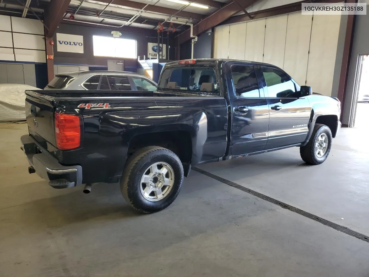 1GCVKREH3GZ135188 2016 Chevrolet Silverado K1500 Lt