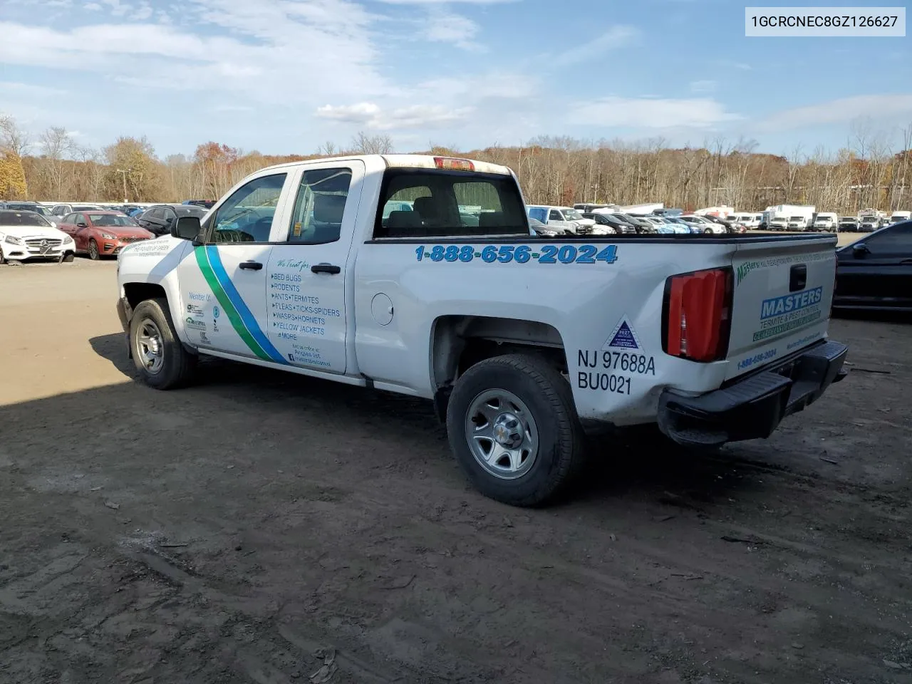 2016 Chevrolet Silverado C1500 VIN: 1GCRCNEC8GZ126627 Lot: 77828274