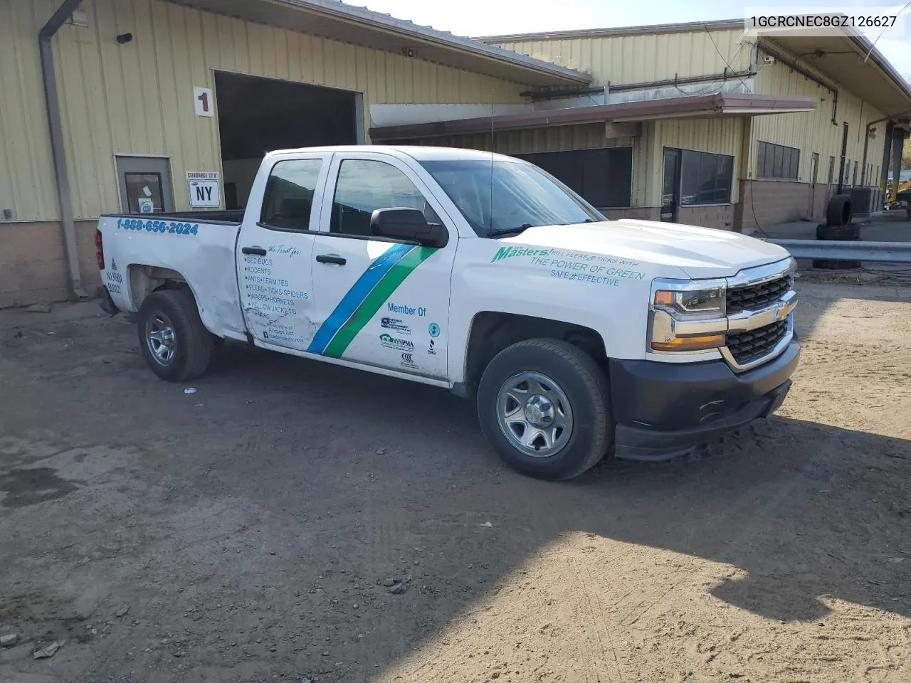 2016 Chevrolet Silverado C1500 VIN: 1GCRCNEC8GZ126627 Lot: 77828274