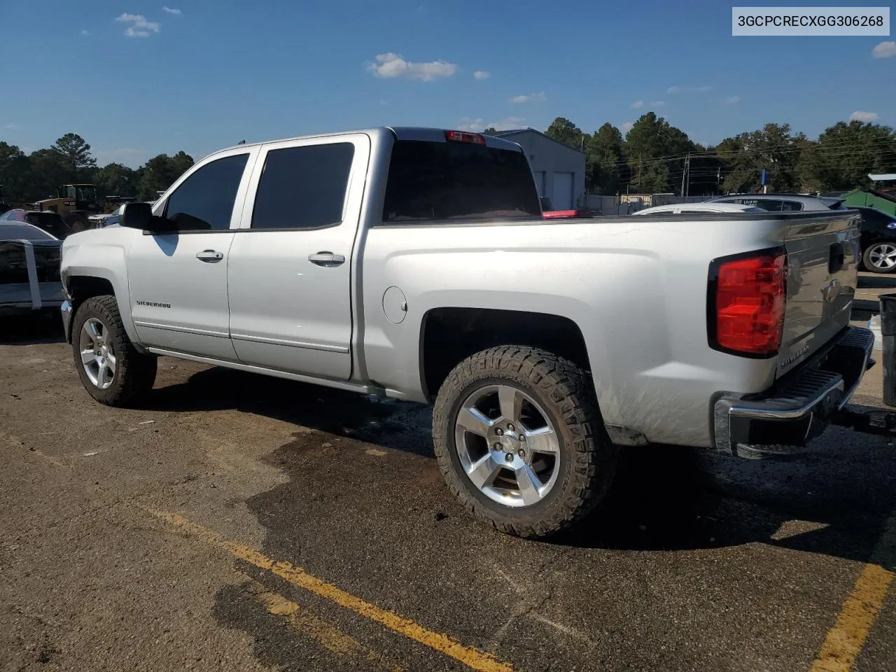 2016 Chevrolet Silverado C1500 Lt VIN: 3GCPCRECXGG306268 Lot: 77895614