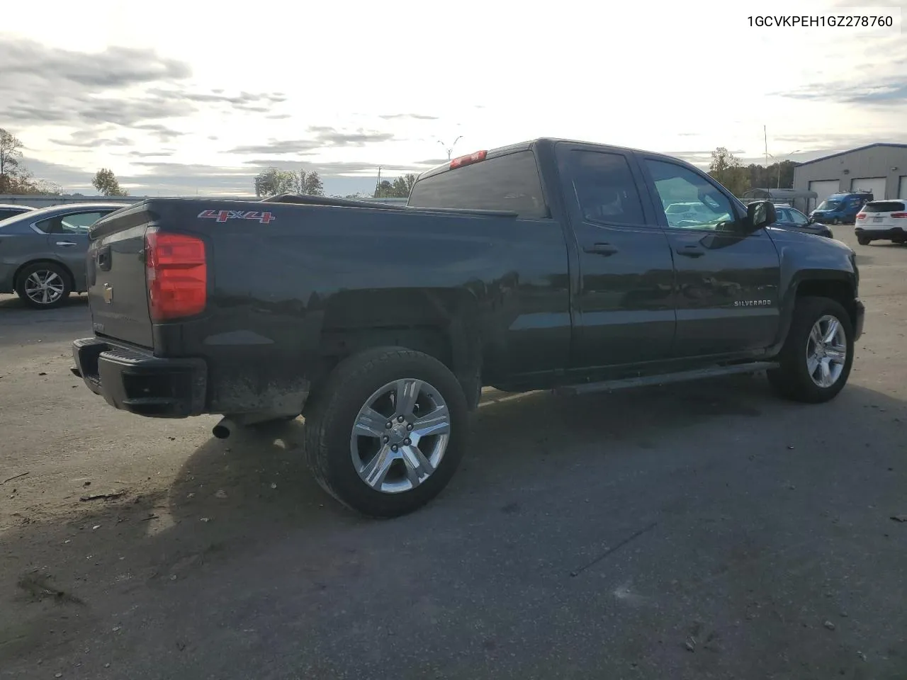 2016 Chevrolet Silverado K1500 Custom VIN: 1GCVKPEH1GZ278760 Lot: 77935744