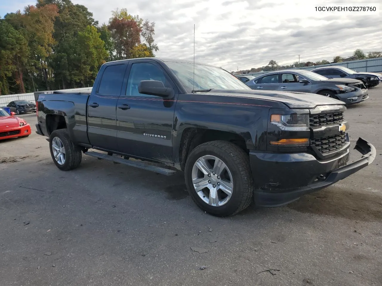 2016 Chevrolet Silverado K1500 Custom VIN: 1GCVKPEH1GZ278760 Lot: 77935744