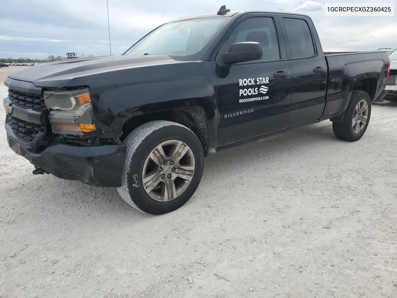 2016 Chevrolet Silverado C1500 Custom VIN: 1GCRCPECXGZ360425 Lot: 78062454