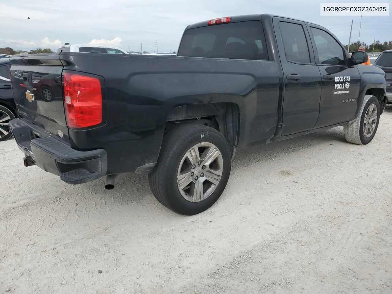 2016 Chevrolet Silverado C1500 Custom VIN: 1GCRCPECXGZ360425 Lot: 78062454