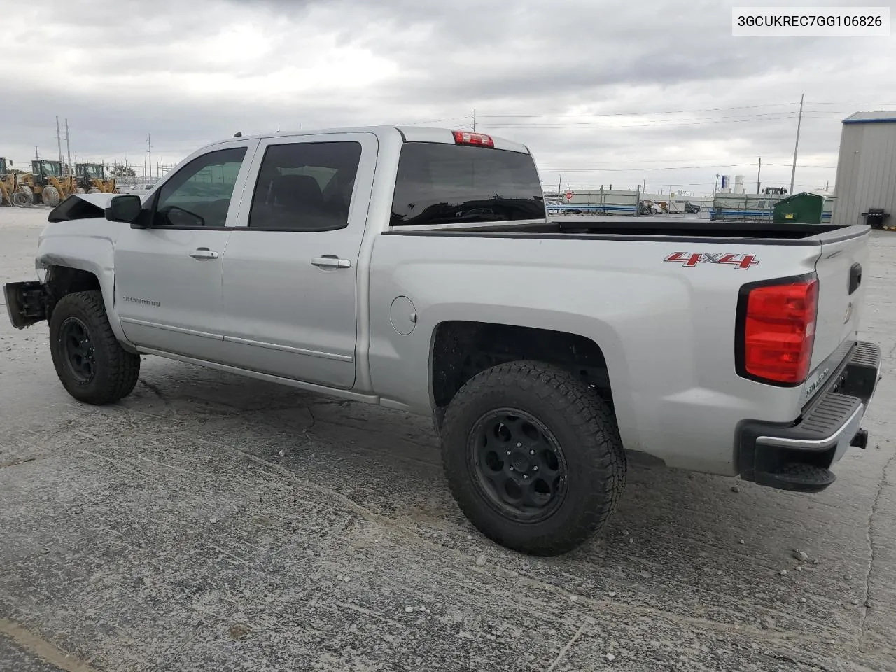 2016 Chevrolet Silverado K1500 Lt VIN: 3GCUKREC7GG106826 Lot: 78147124