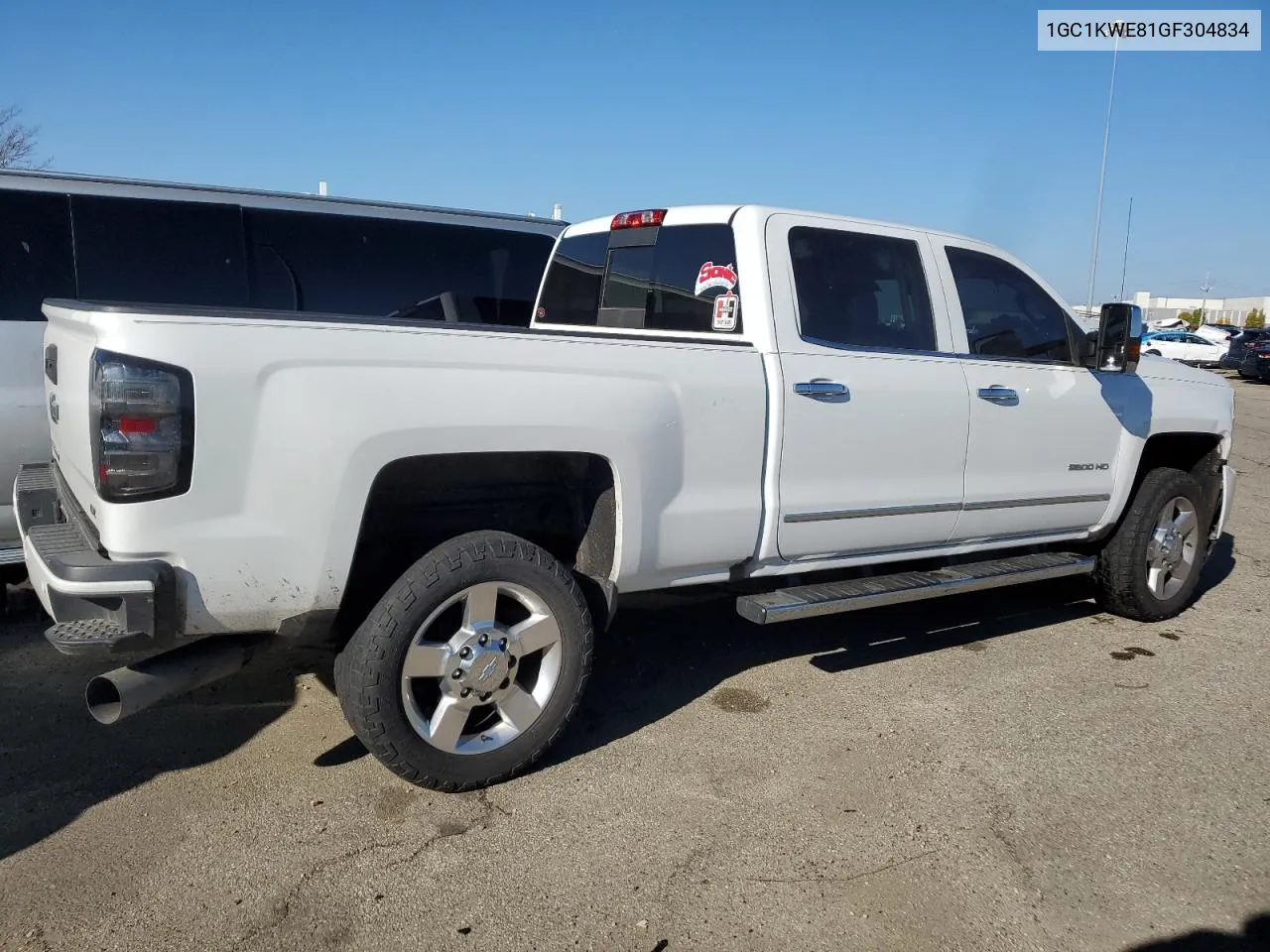 2016 Chevrolet Silverado K2500 Heavy Duty Ltz VIN: 1GC1KWE81GF304834 Lot: 78178584