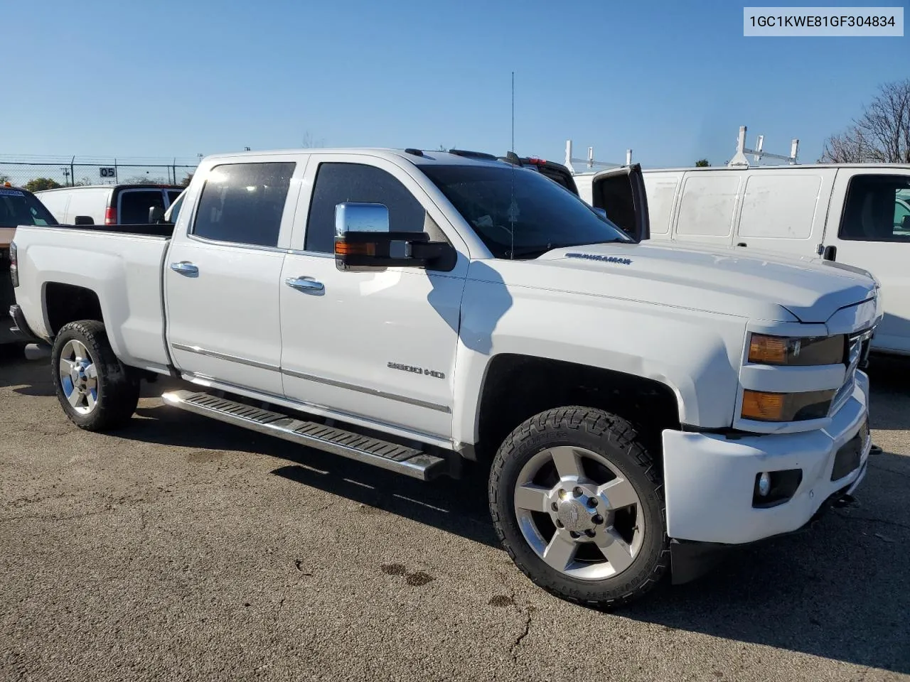 2016 Chevrolet Silverado K2500 Heavy Duty Ltz VIN: 1GC1KWE81GF304834 Lot: 78178584