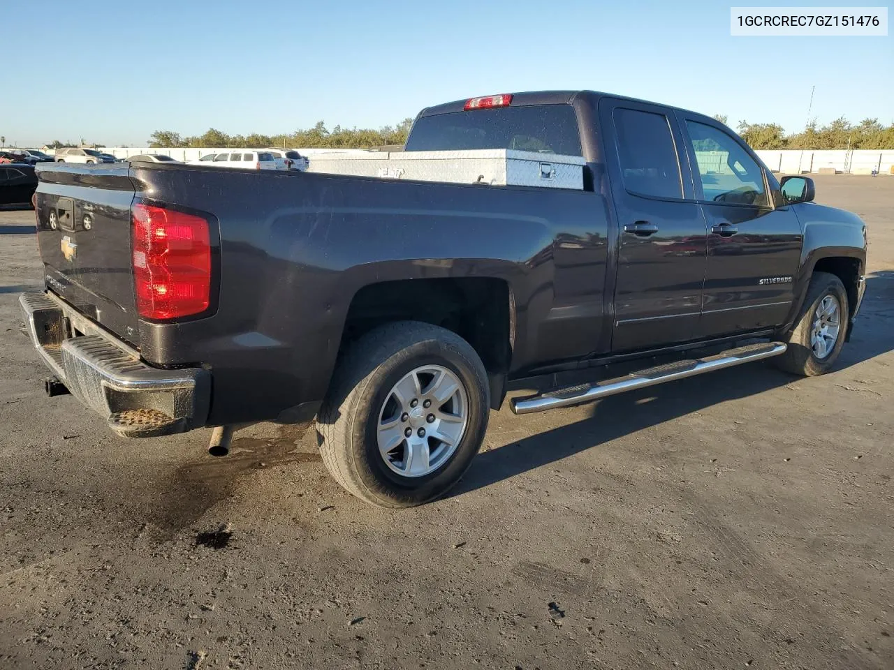 1GCRCREC7GZ151476 2016 Chevrolet Silverado C1500 Lt