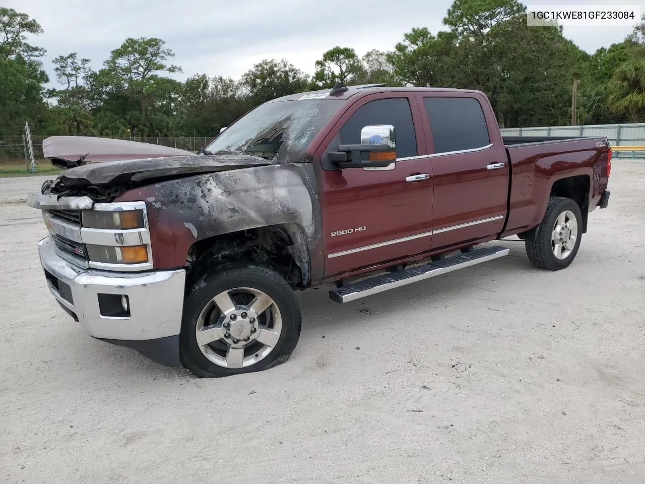 2016 Chevrolet Silverado K2500 Heavy Duty Ltz VIN: 1GC1KWE81GF233084 Lot: 78213654