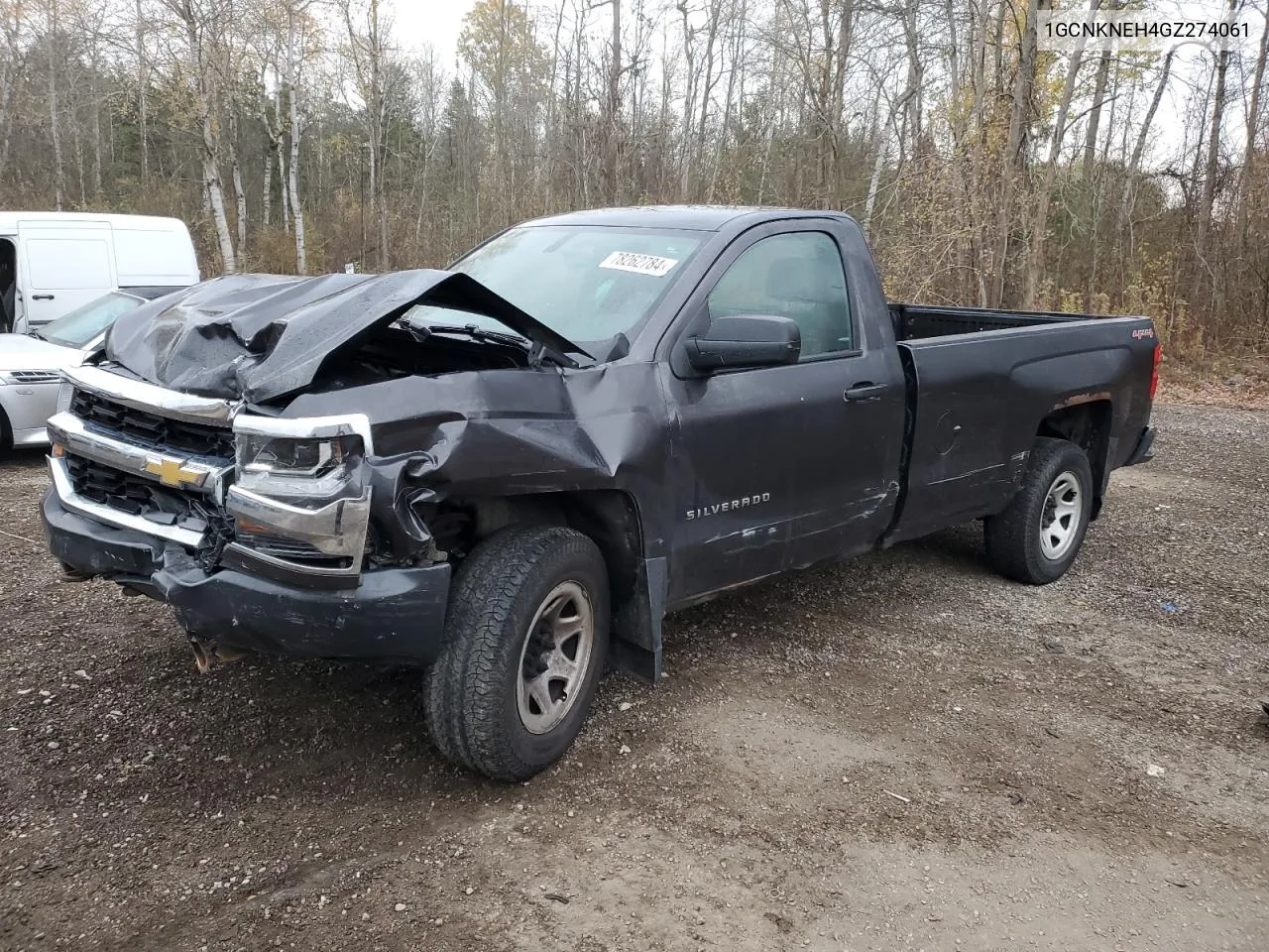 2016 Chevrolet Silverado K1500 VIN: 1GCNKNEH4GZ274061 Lot: 78262784