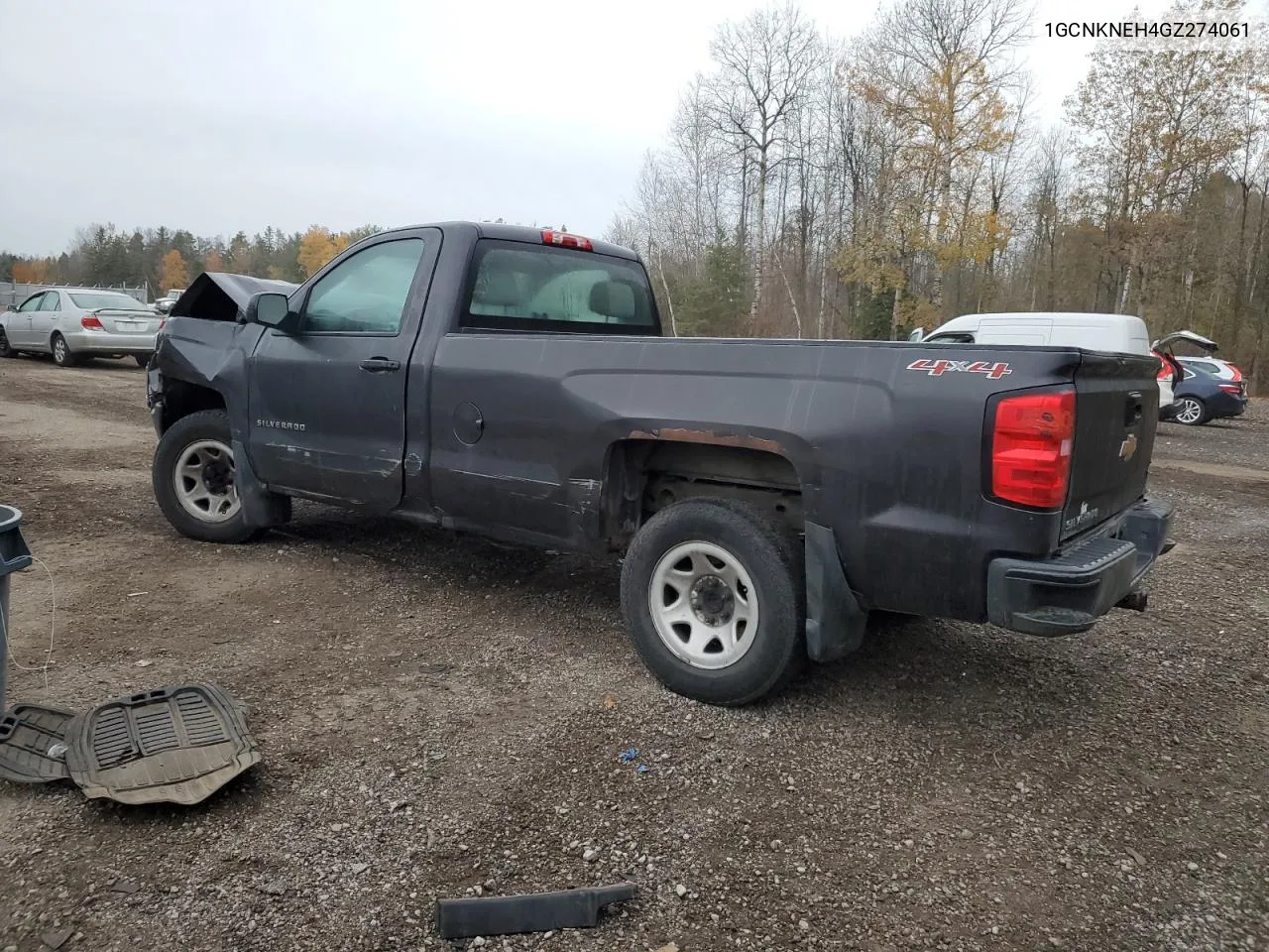 2016 Chevrolet Silverado K1500 VIN: 1GCNKNEH4GZ274061 Lot: 78262784