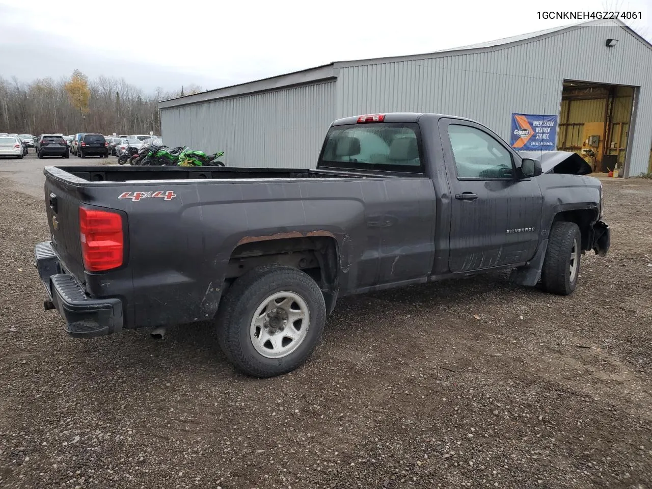 2016 Chevrolet Silverado K1500 VIN: 1GCNKNEH4GZ274061 Lot: 78262784