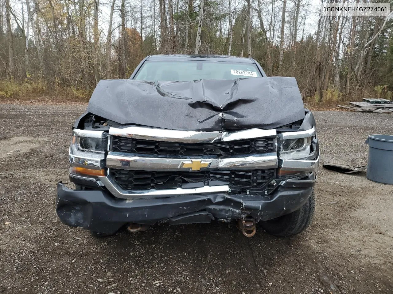 2016 Chevrolet Silverado K1500 VIN: 1GCNKNEH4GZ274061 Lot: 78262784