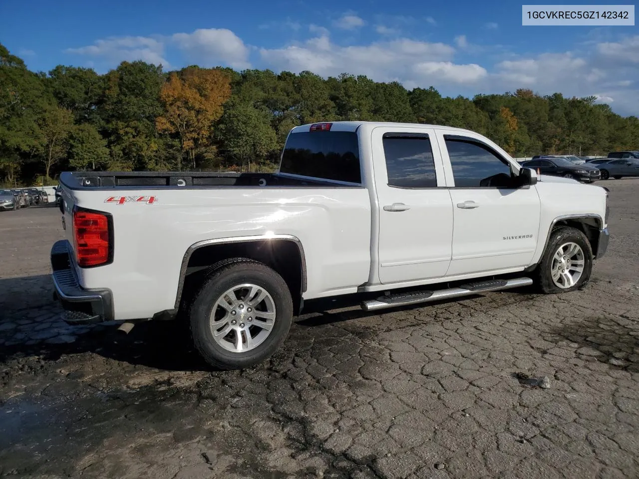 2016 Chevrolet Silverado K1500 Lt VIN: 1GCVKREC5GZ142342 Lot: 78409444