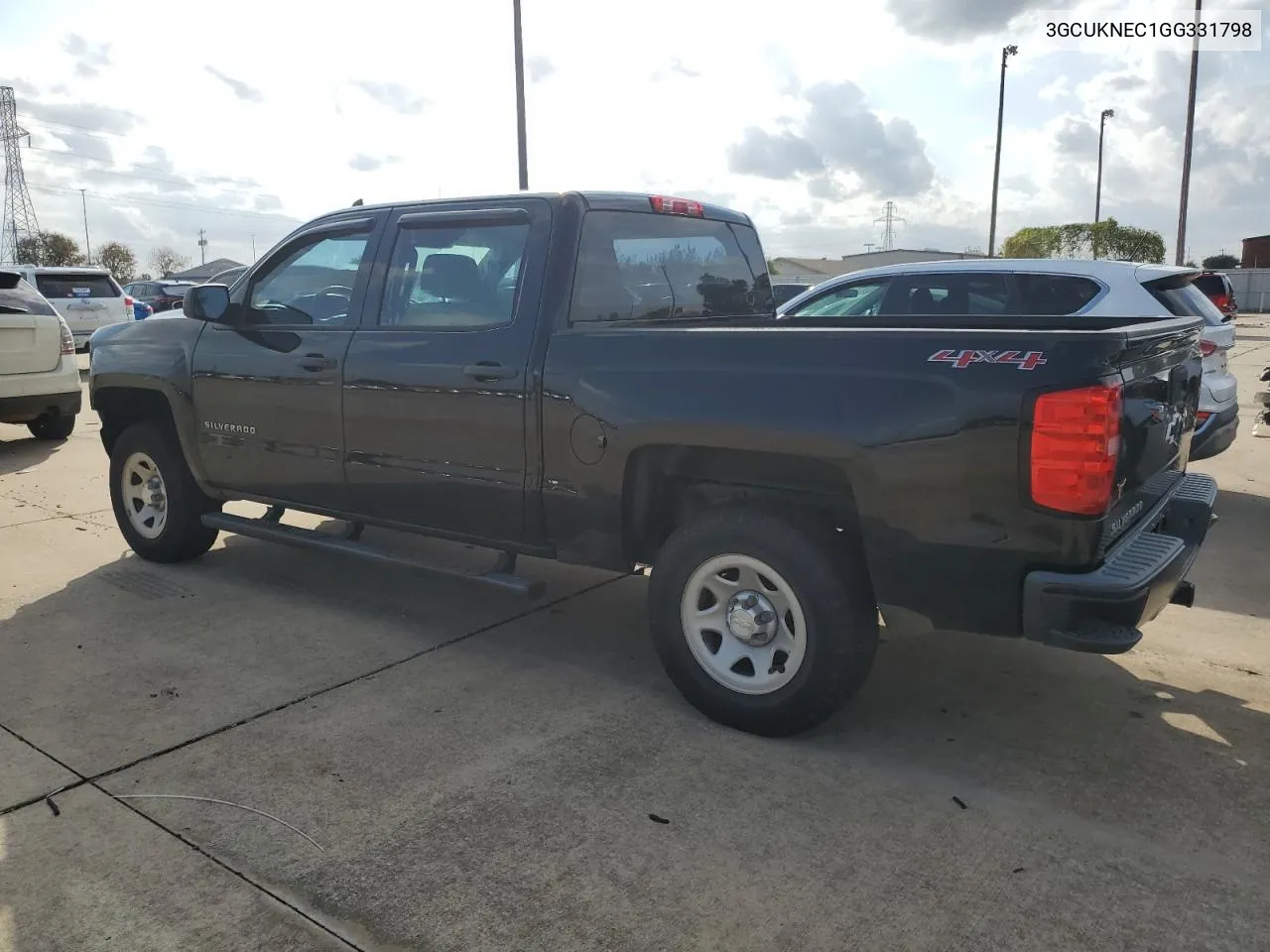 2016 Chevrolet Silverado K1500 VIN: 3GCUKNEC1GG331798 Lot: 78478604