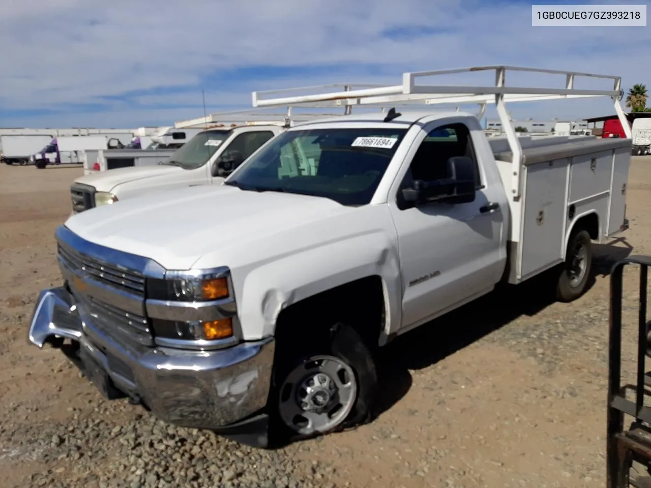 2016 Chevrolet Silverado C2500 Heavy Duty VIN: 1GB0CUEG7GZ393218 Lot: 78661694