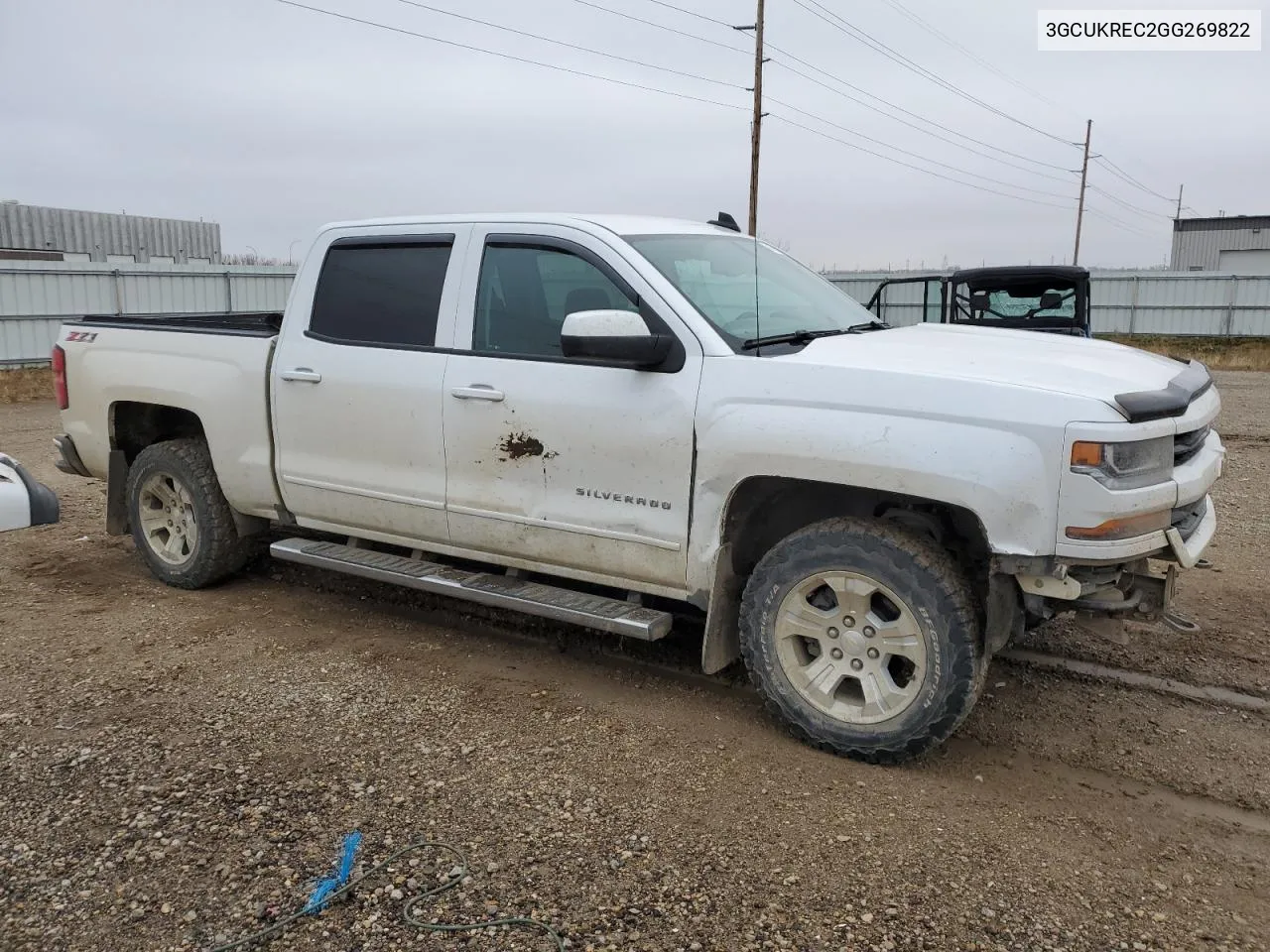 2016 Chevrolet Silverado K1500 Lt VIN: 3GCUKREC2GG269822 Lot: 78674924