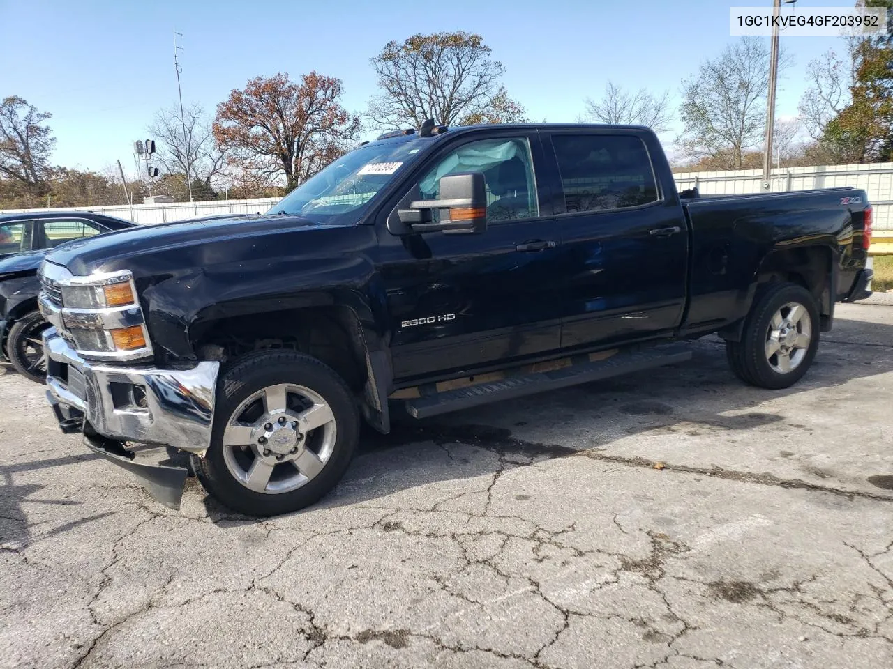 2016 Chevrolet Silverado K2500 Heavy Duty Lt VIN: 1GC1KVEG4GF203952 Lot: 78702994