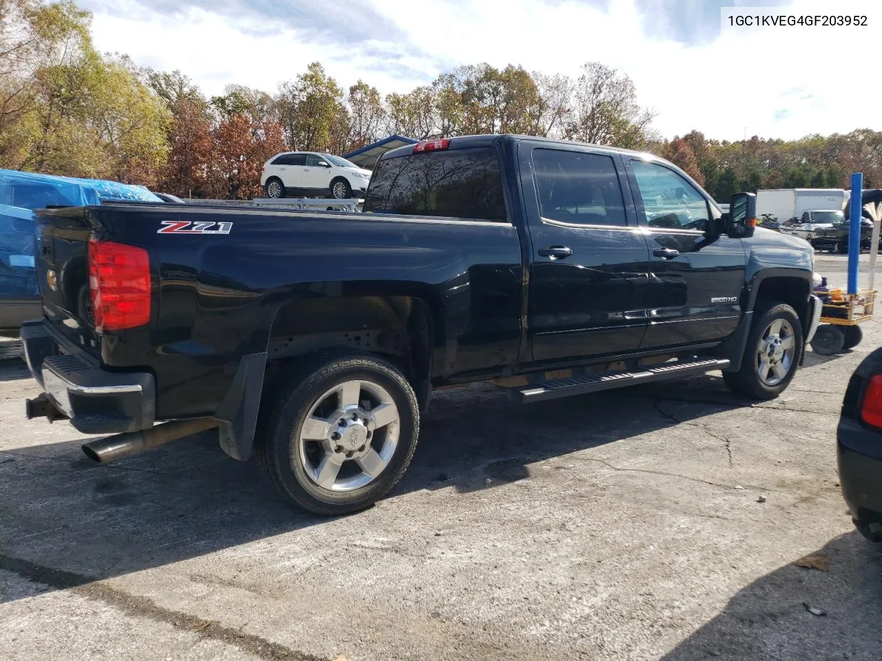 2016 Chevrolet Silverado K2500 Heavy Duty Lt VIN: 1GC1KVEG4GF203952 Lot: 78702994