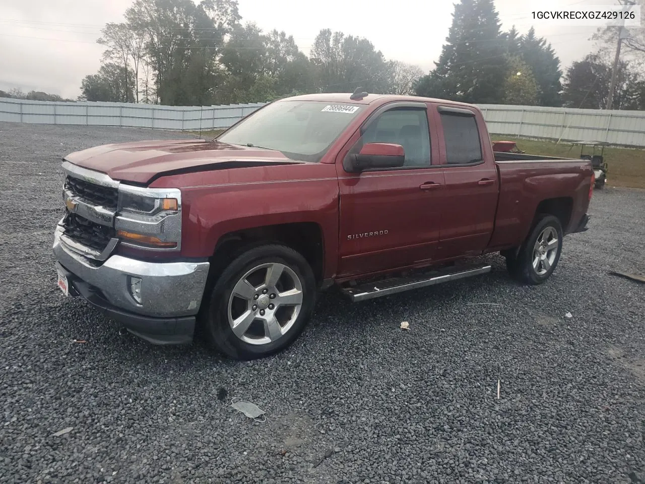 1GCVKRECXGZ429126 2016 Chevrolet Silverado K1500 Lt