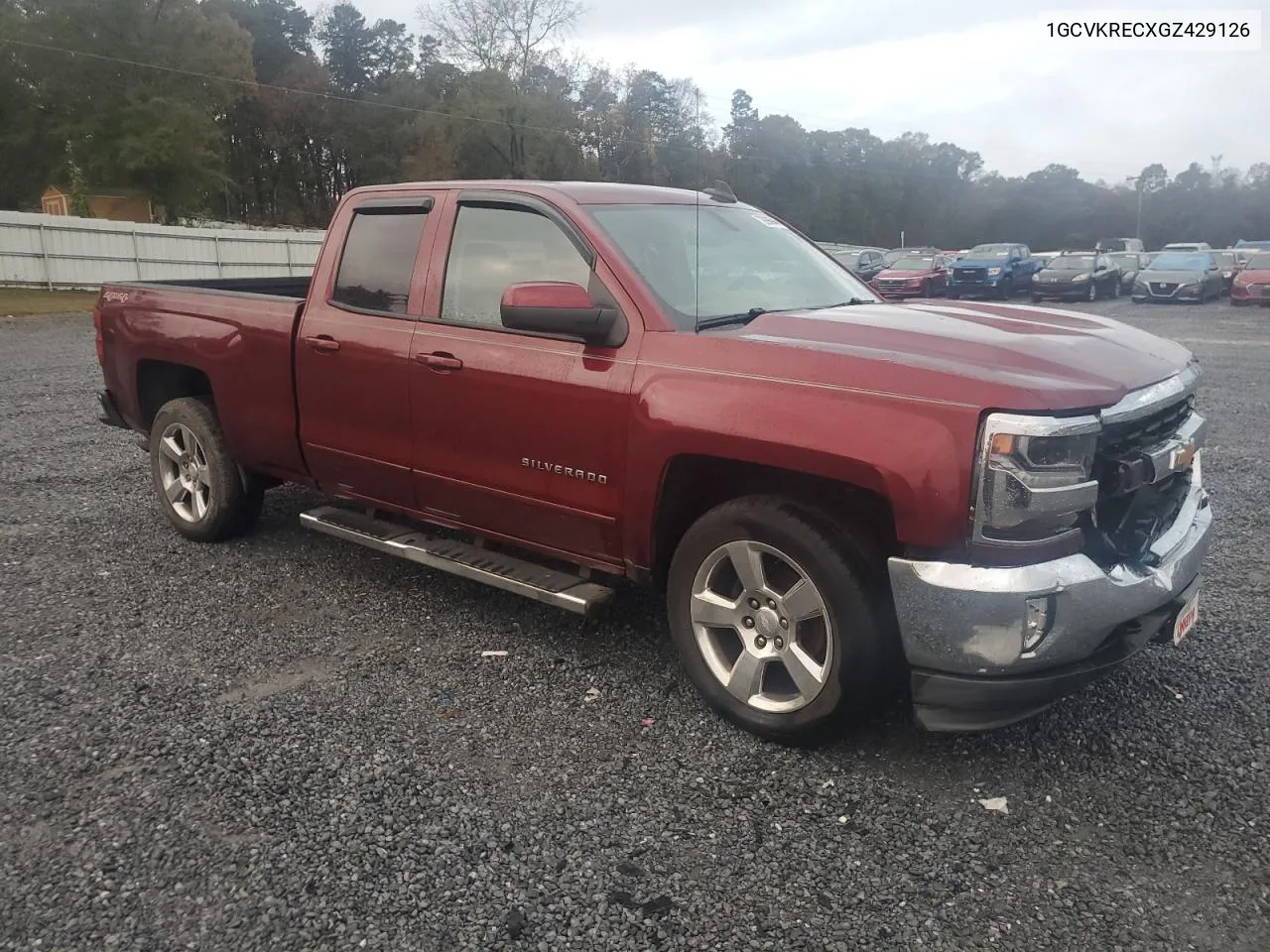 1GCVKRECXGZ429126 2016 Chevrolet Silverado K1500 Lt