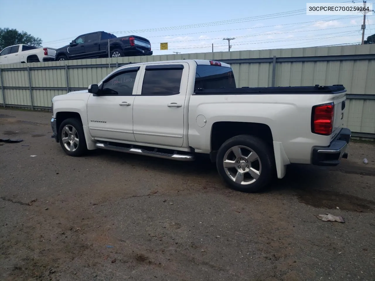 2016 Chevrolet Silverado C1500 Lt VIN: 3GCPCREC7GG259264 Lot: 79176264