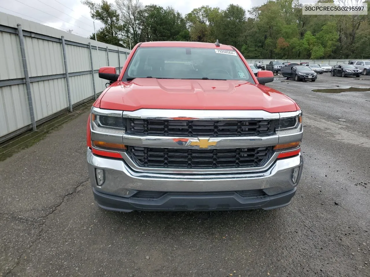 2016 Chevrolet Silverado C1500 Lt VIN: 3GCPCREC5GG295597 Lot: 79268564