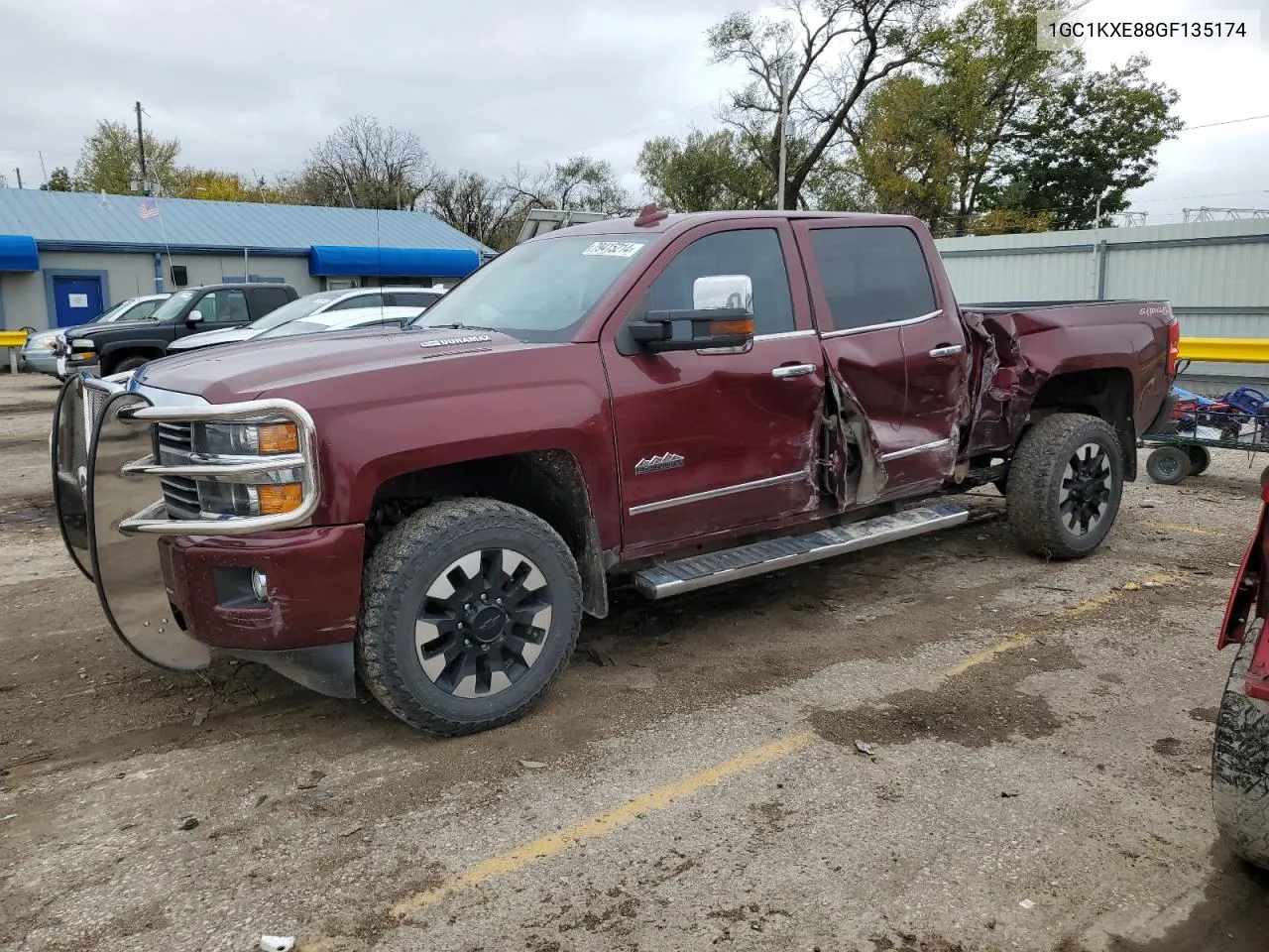 2016 Chevrolet Silverado K2500 High Country VIN: 1GC1KXE88GF135174 Lot: 79415214