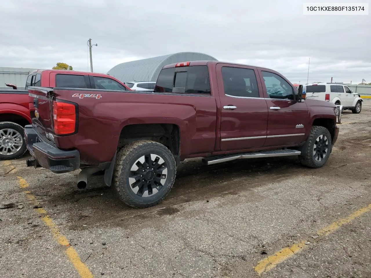 2016 Chevrolet Silverado K2500 High Country VIN: 1GC1KXE88GF135174 Lot: 79415214