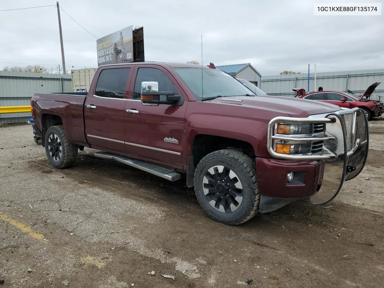 2016 Chevrolet Silverado K2500 High Country VIN: 1GC1KXE88GF135174 Lot: 79415214